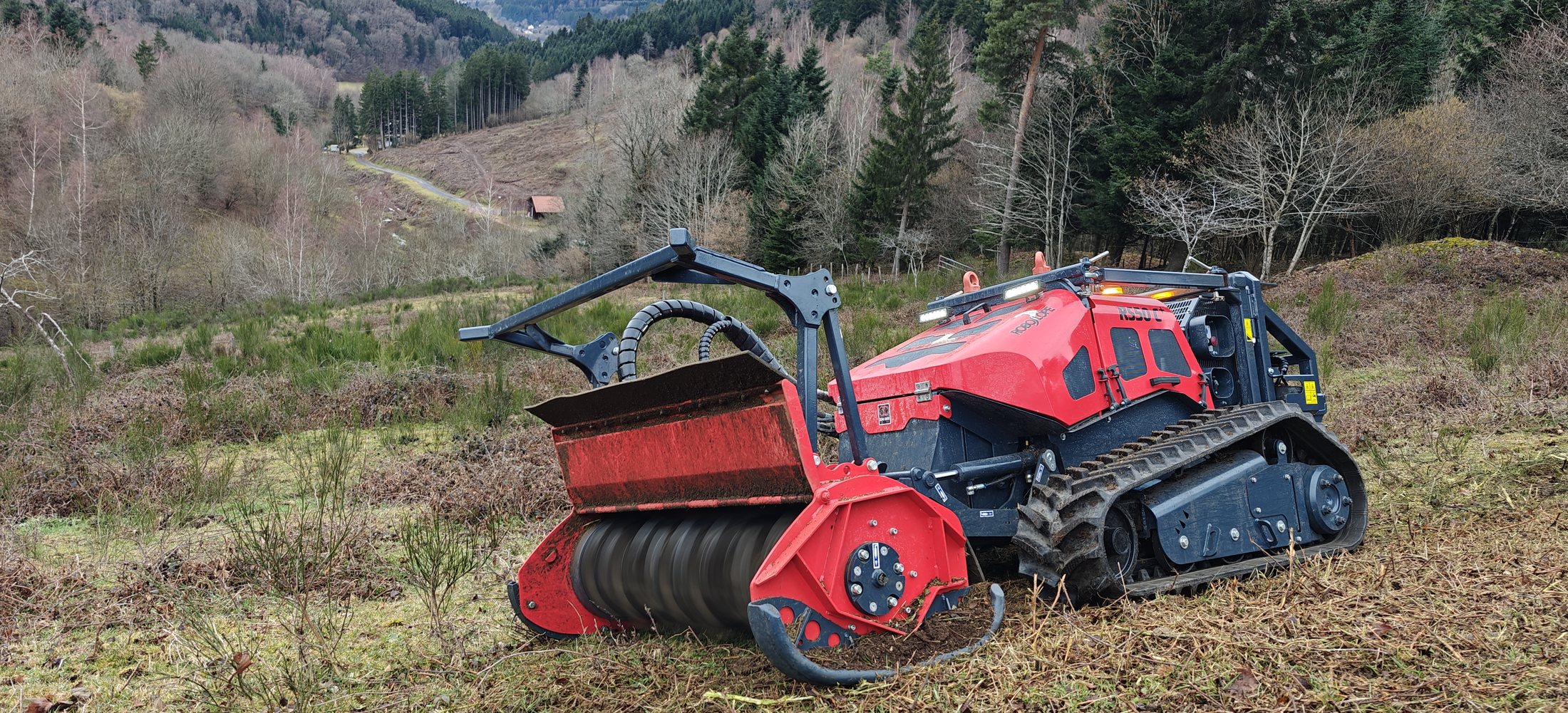 Chenilles agricoles du ROBOSLOPE RS50C+